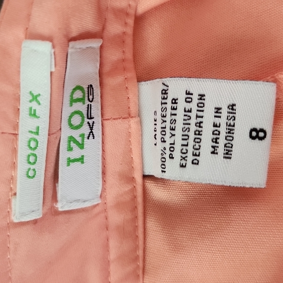 Salmon colored skorts - Picture 2 of 4